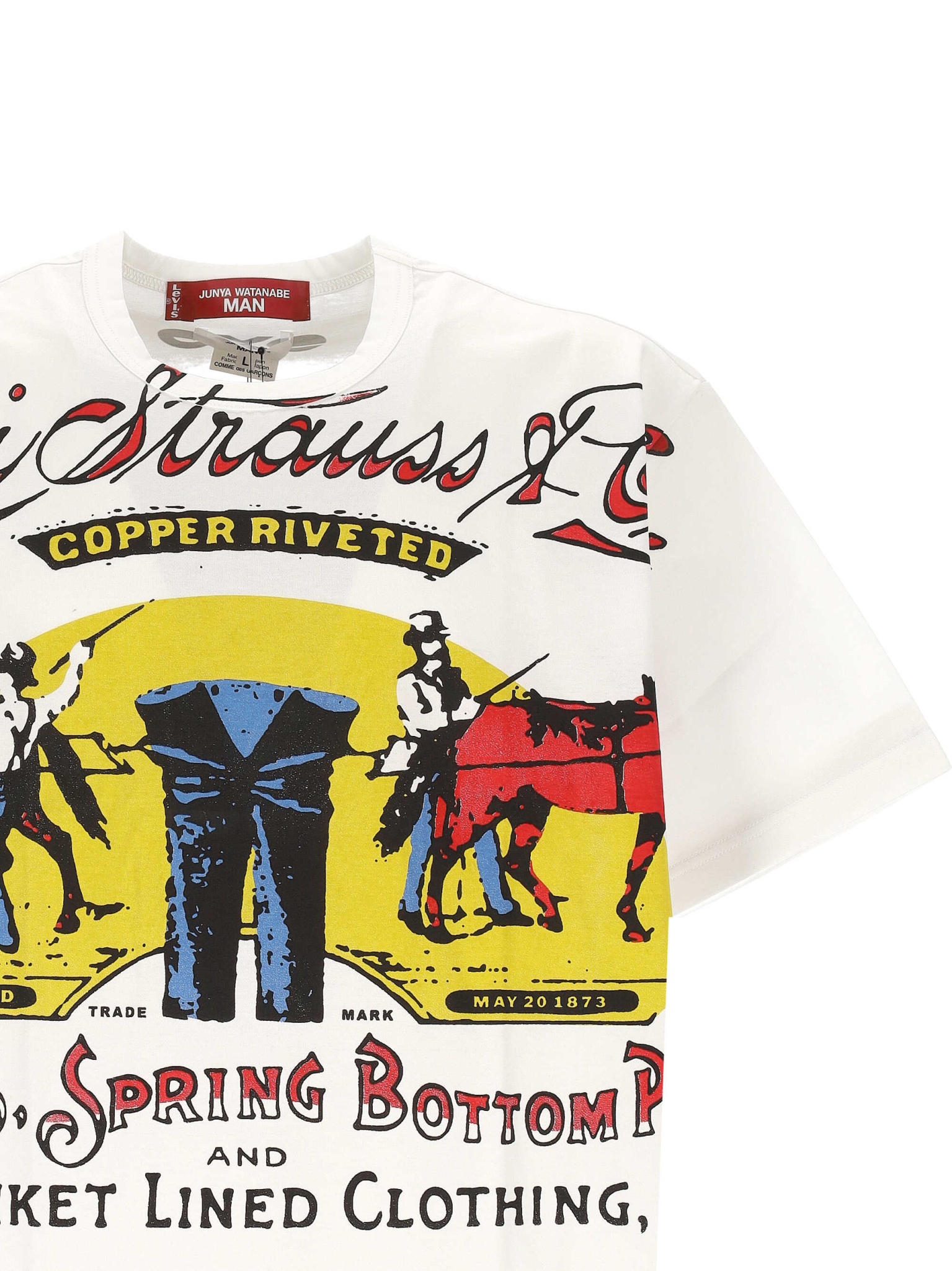 [Junya Watanabe] T-shirts Short Sleeve SS26 WQT9111