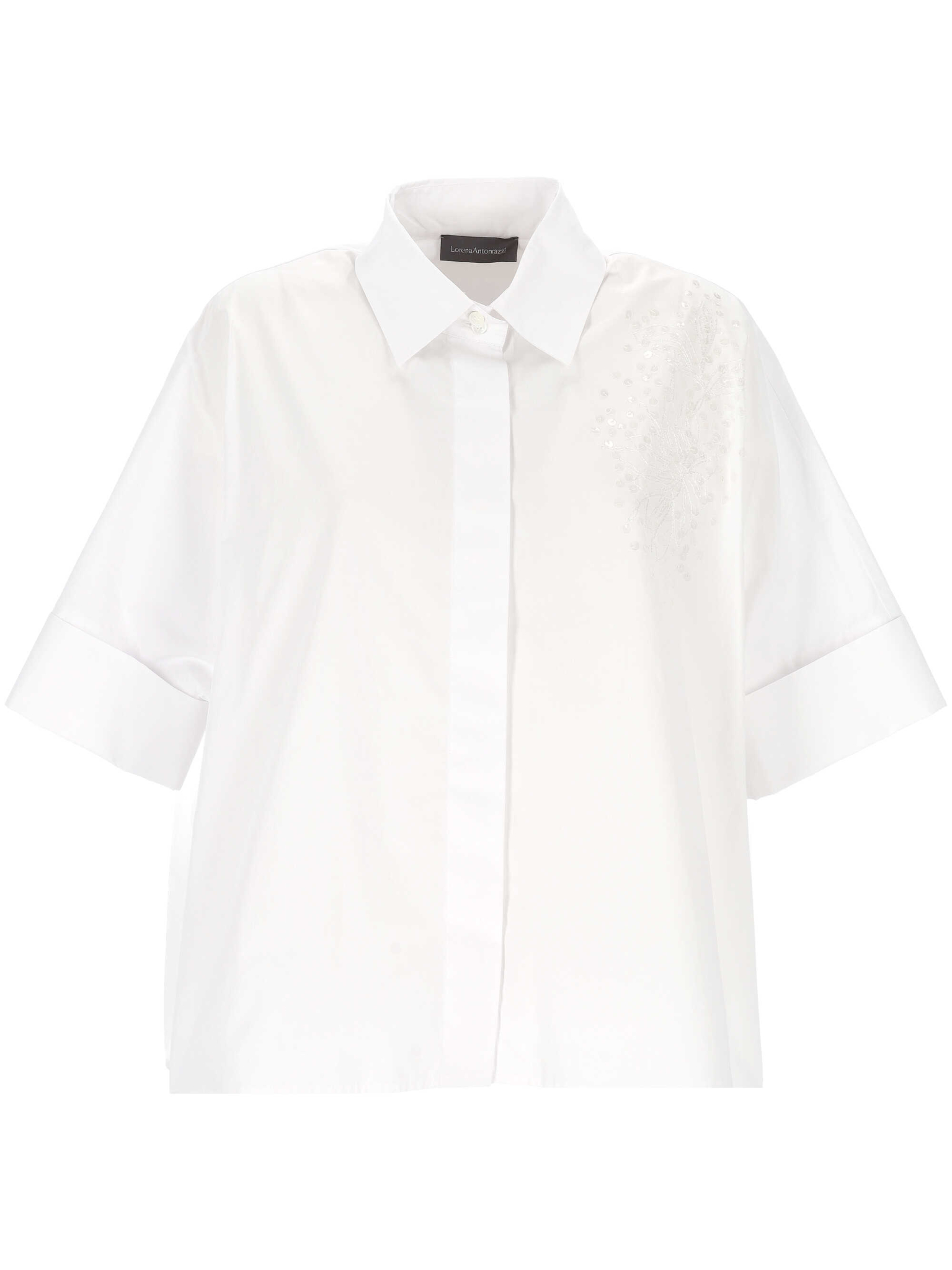 [LORENA ANTONIAZZI] Shirts Short Sleeve SS26 P2651CA26A4222R0100