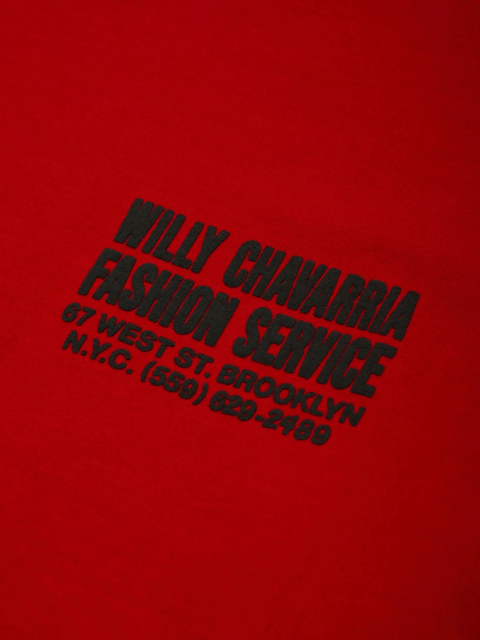 [Willy Chavarria] T-shirts Short Sleeve SS26 WCJSY0180072
