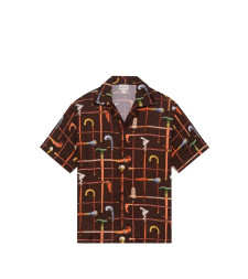 [DROLE DE MONSIEUR] Shirts Short Sleeve SS26 KSH230VI033BN