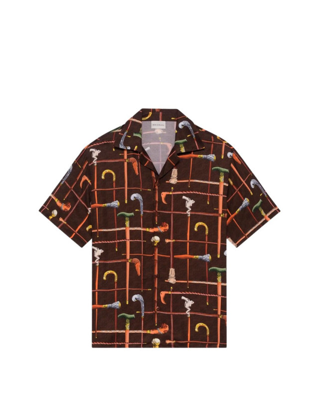 [DROLE DE MONSIEUR] Shirts Short Sleeve SS26 KSH230VI033BN