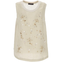 [LORENA ANTONIAZZI] Tank top SS26 E2644TS38A4248R0104