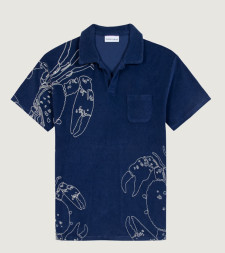 [MAISON LABICHE] T-shirts Short Sleeve SS26 ZMMONCLARLOBSTULTRAMARINE