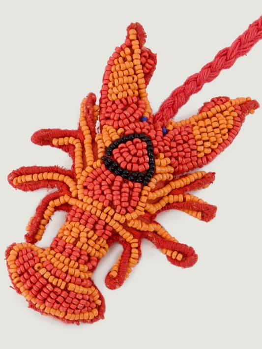 [MAISON LABICHE] Keyring SS26 ZAHOLWECKLOBSCELOSIA ORANGE CB