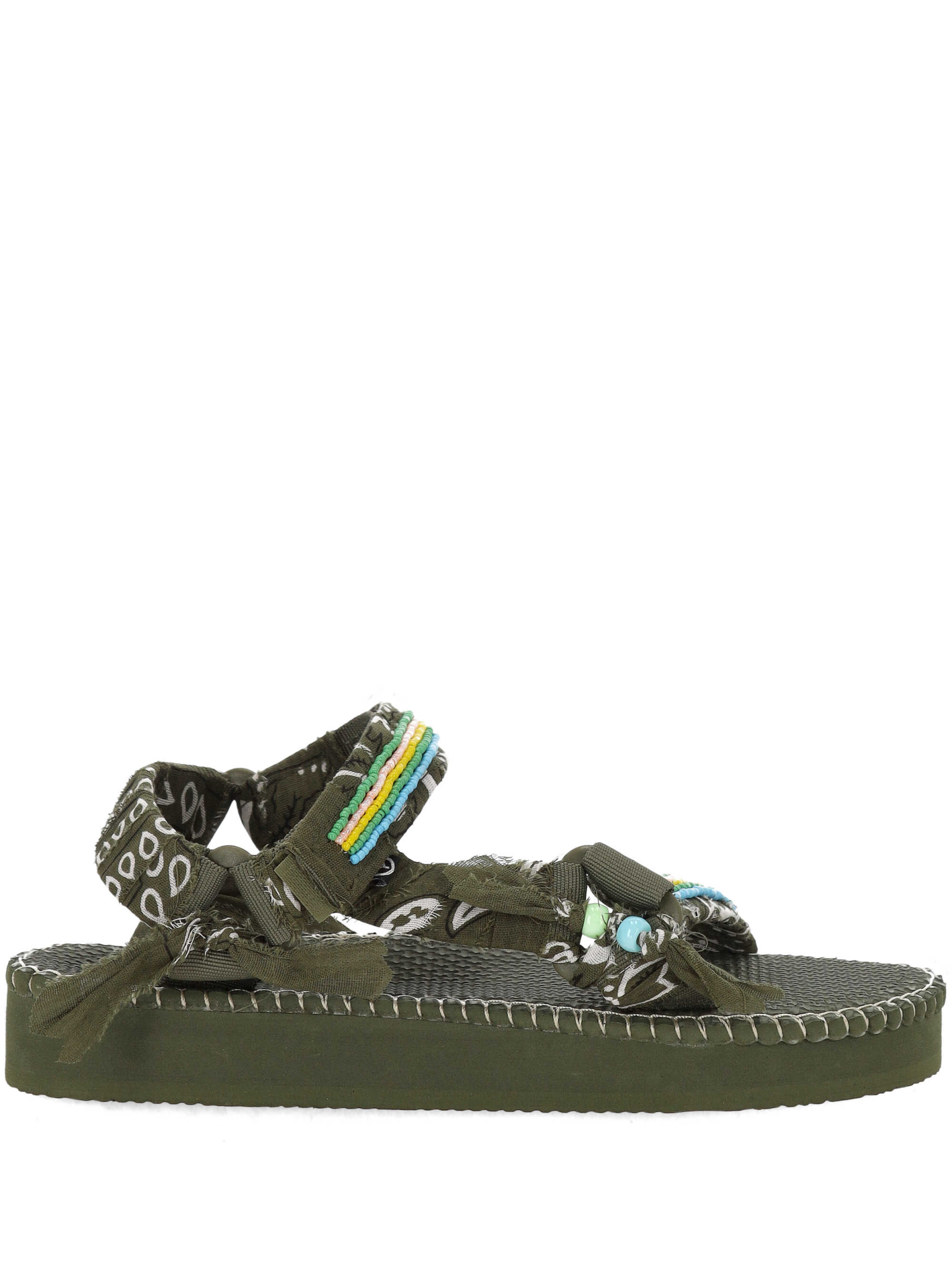 [ARIZONA LOVE] Sandals SS26 TKKAKISTITCHMULTI BEADS