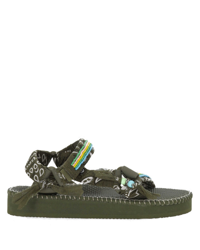 [ARIZONA LOVE] Sandals SS26 TKKAKISTITCHMULTI BEADS