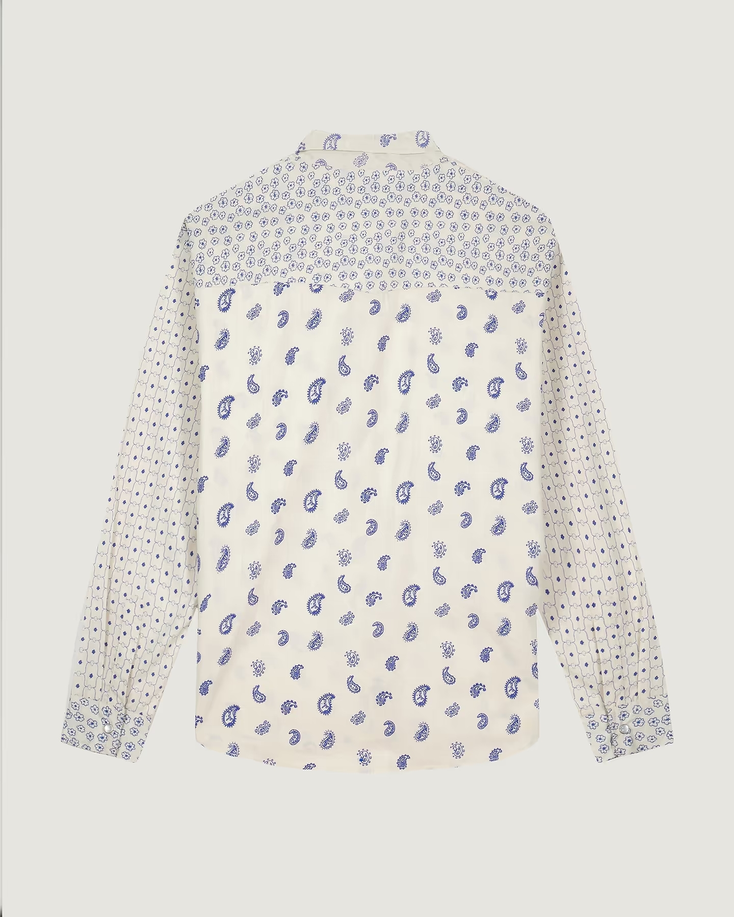 [MAISON LABICHE] Shirts Long Sleeve SS26 ZWMONSELETCASHCASHMERE PATCH PRINT