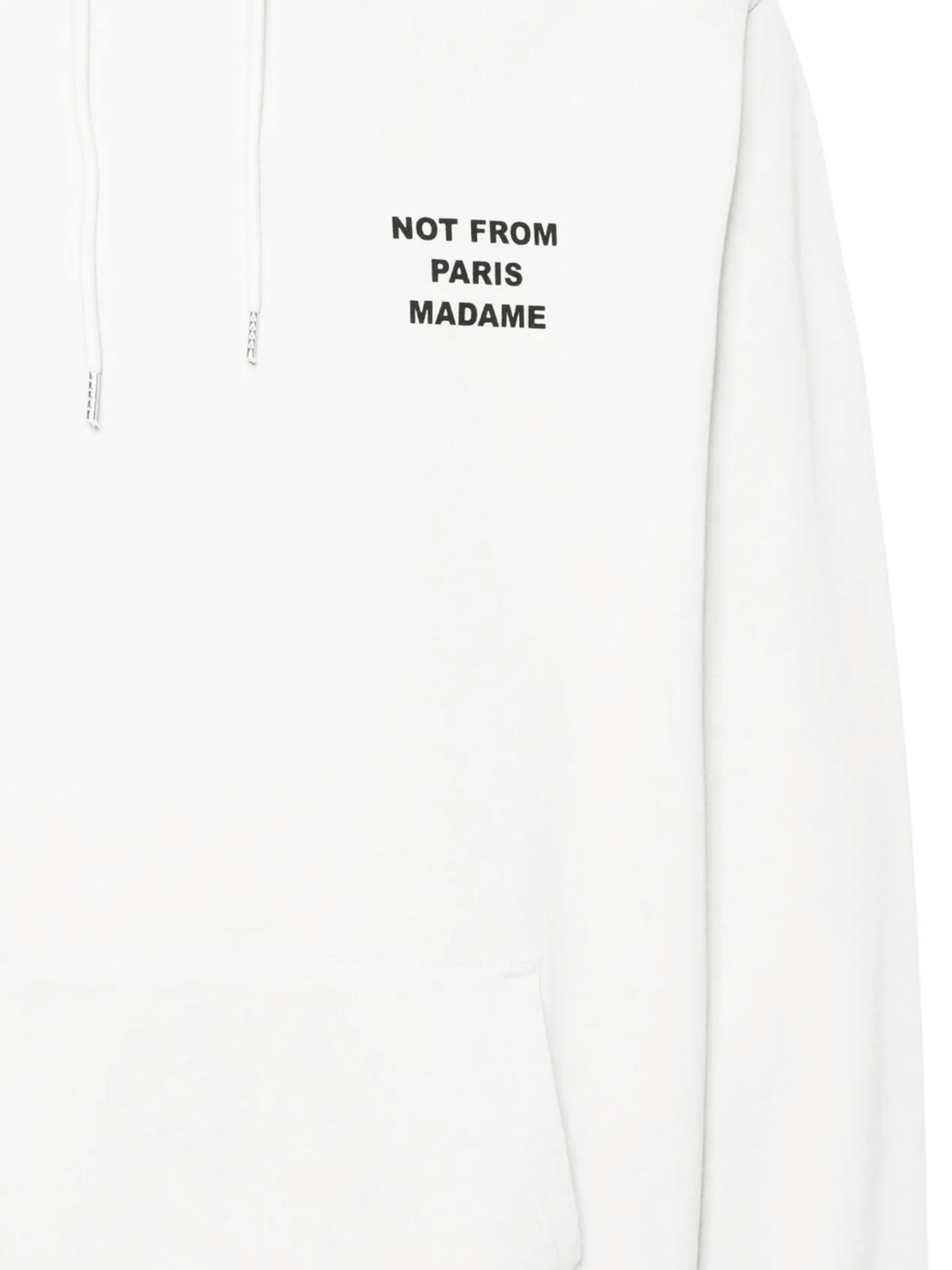 [DROLE DE MONSIEUR] Sweatshirt SS26 PERMHO162CO127WT