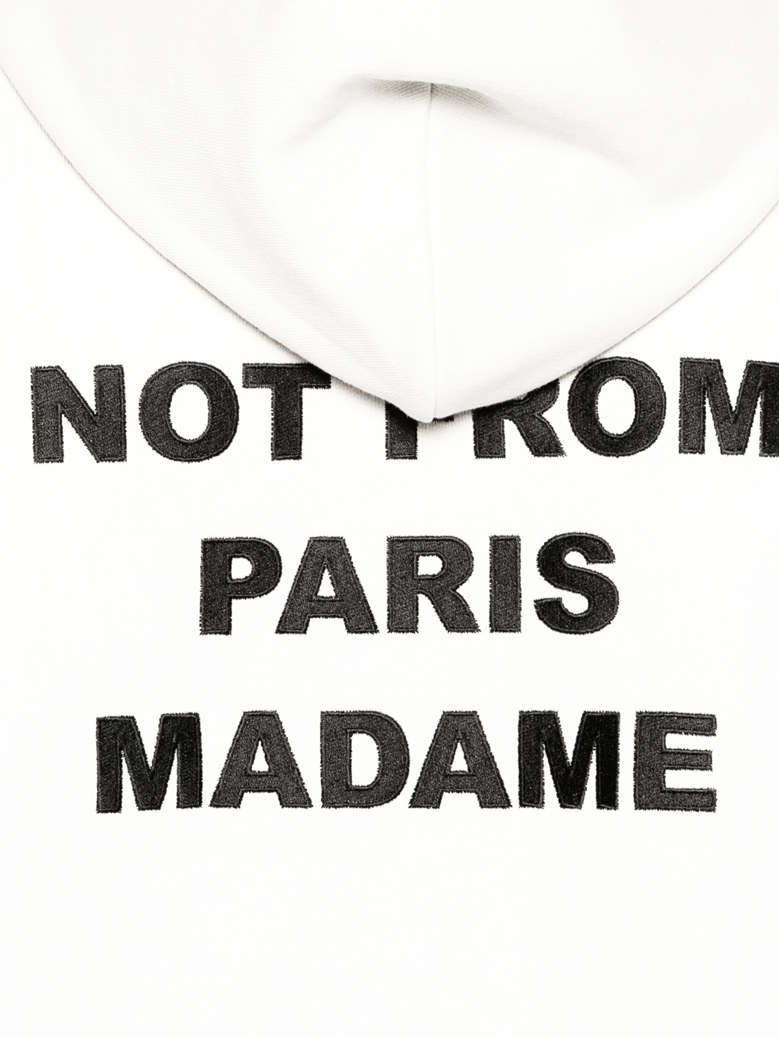 [DROLE DE MONSIEUR] Sweatshirt SS26 PERMHO162CO127WT