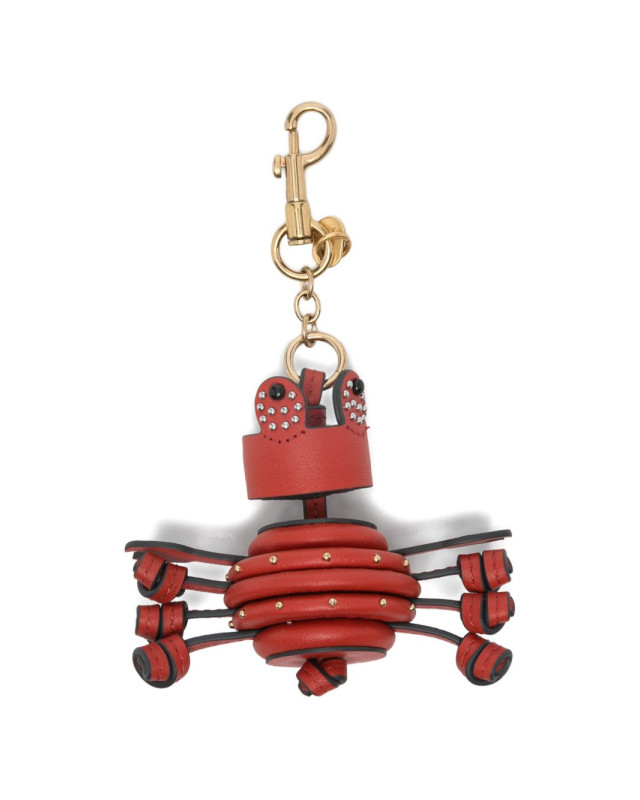 [Anya Hindmarch] Keyring SS26 205856TOMATO