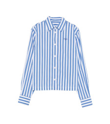 [MAISON LABICHE] Shirts Long Sleeve SS26 ZWBIDAULTBJRBLUE WHITE STRIPES