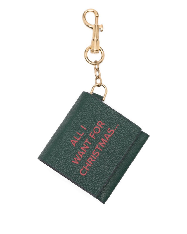 [Anya Hindmarch] Keyring SS26 205511GREEN