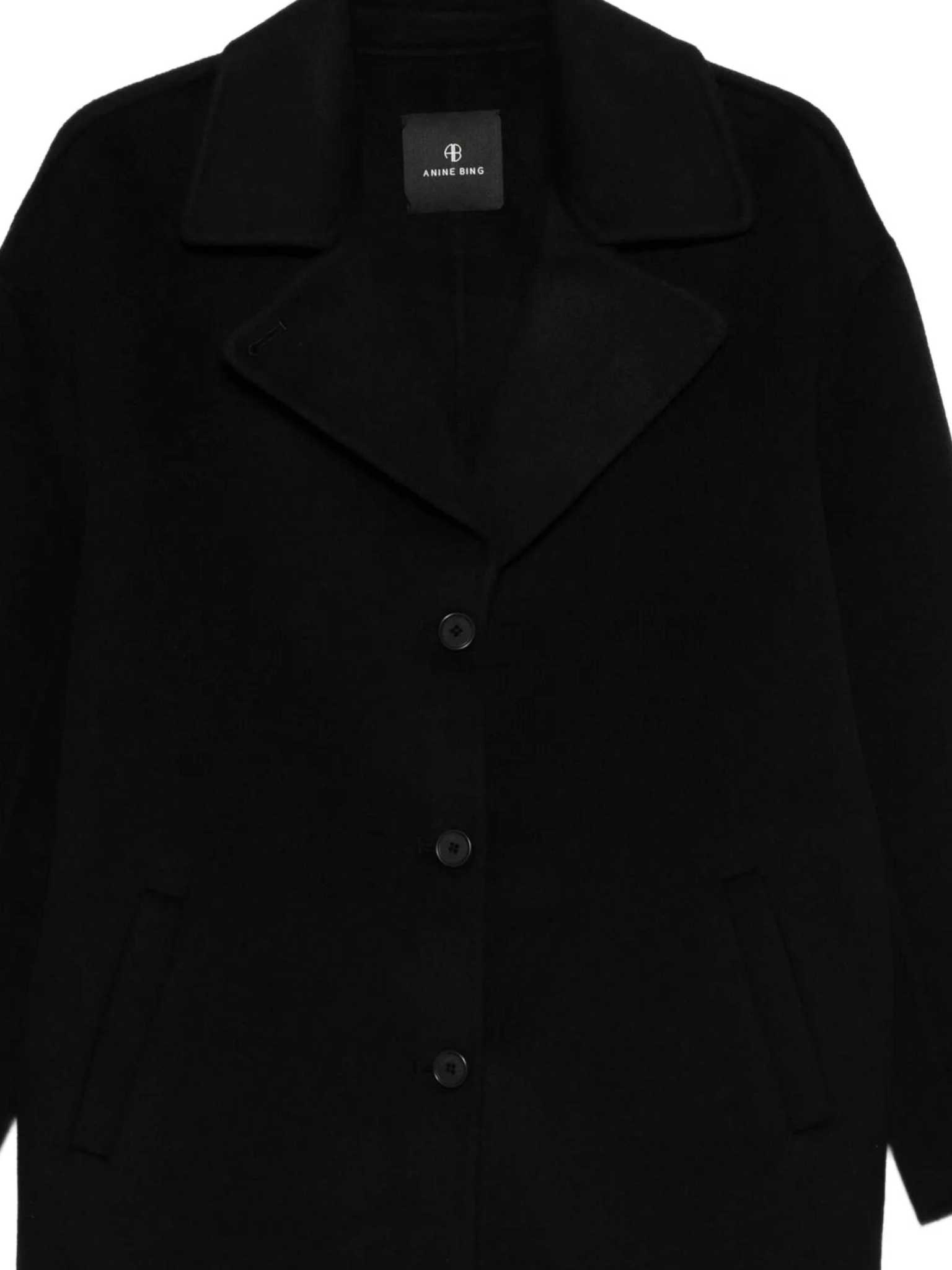 [Anine Bing] Coat FW25 A0111294BLK26BLACK