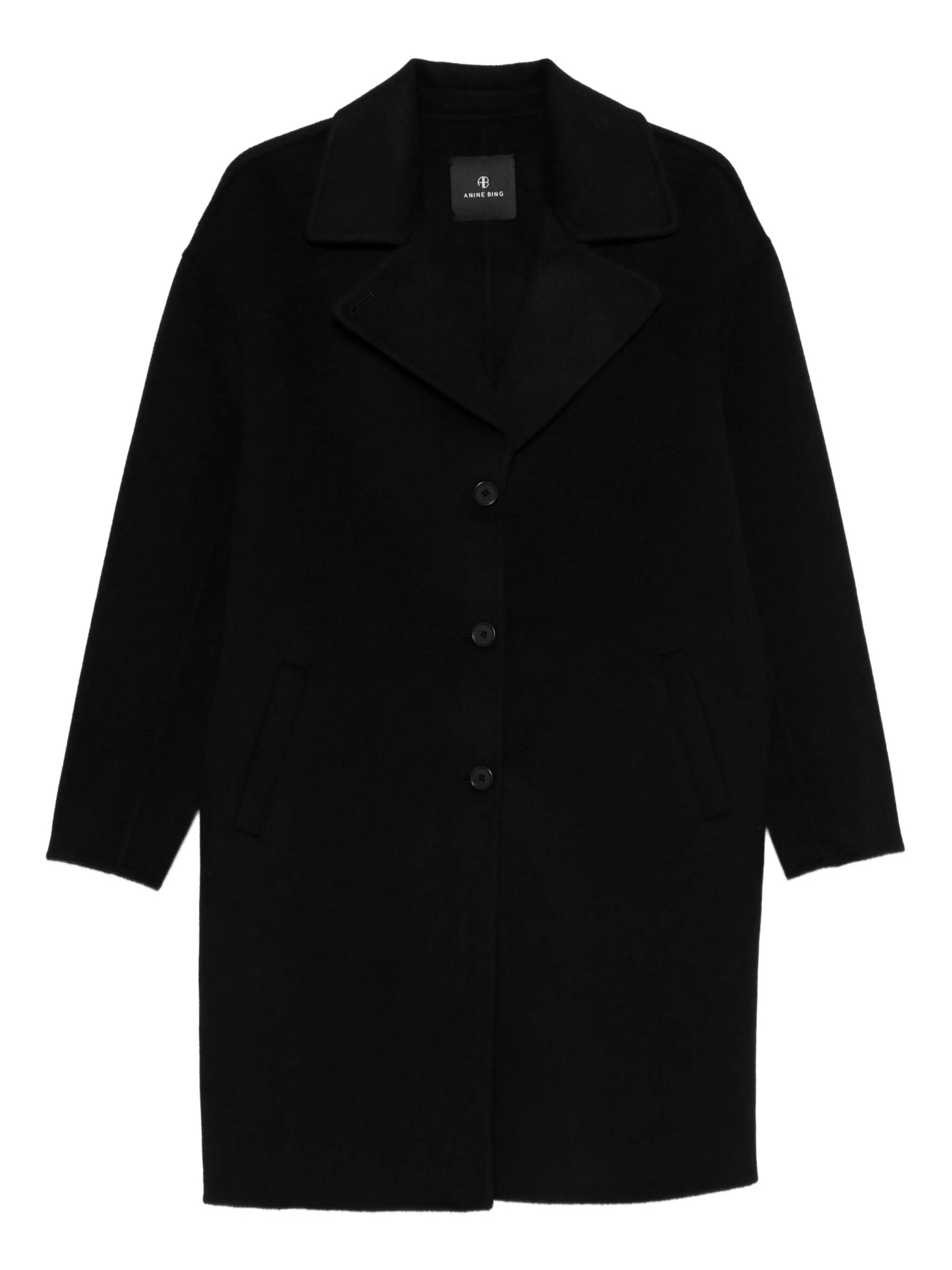 [Anine Bing] Coat FW25 A0111294BLK26BLACK