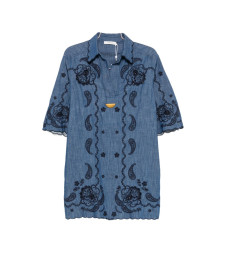 [Zimmermann] Long sleeve dress FW26 8359DSS261RWBLU