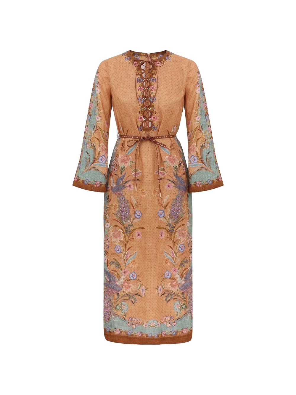 [Zimmermann] Short sleeve dress FW26 8077DSS262TSCF