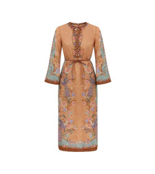 [Zimmermann] Short sleeve dress FW26 8077DSS262TSCF