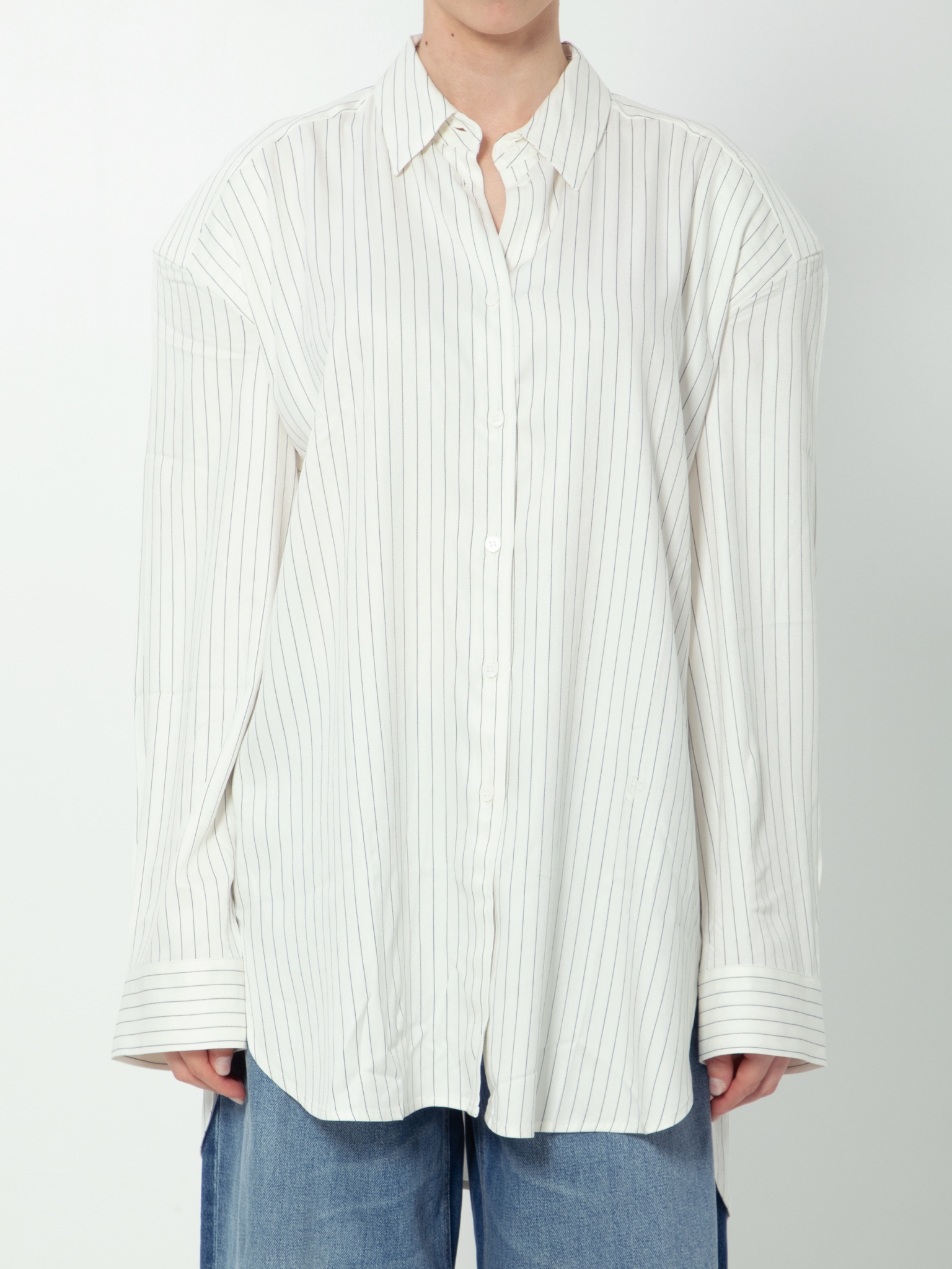 [THE FRANKIE SHOP] Shirts Long Sleeve SS26 CHFS22112848__WBS