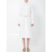 [THE FRANKIE SHOP] Long sleeve dress SS26 SDFS22061000__WHITE