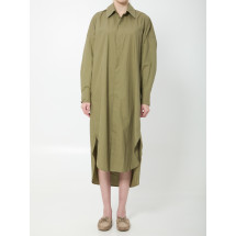 [THE FRANKIE SHOP] Long sleeve dress SS26 SDFS22067408__OLIVE