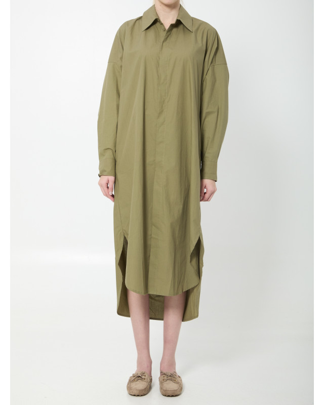 [THE FRANKIE SHOP] Long sleeve dress SS26 SDFS22067408__OLIVE