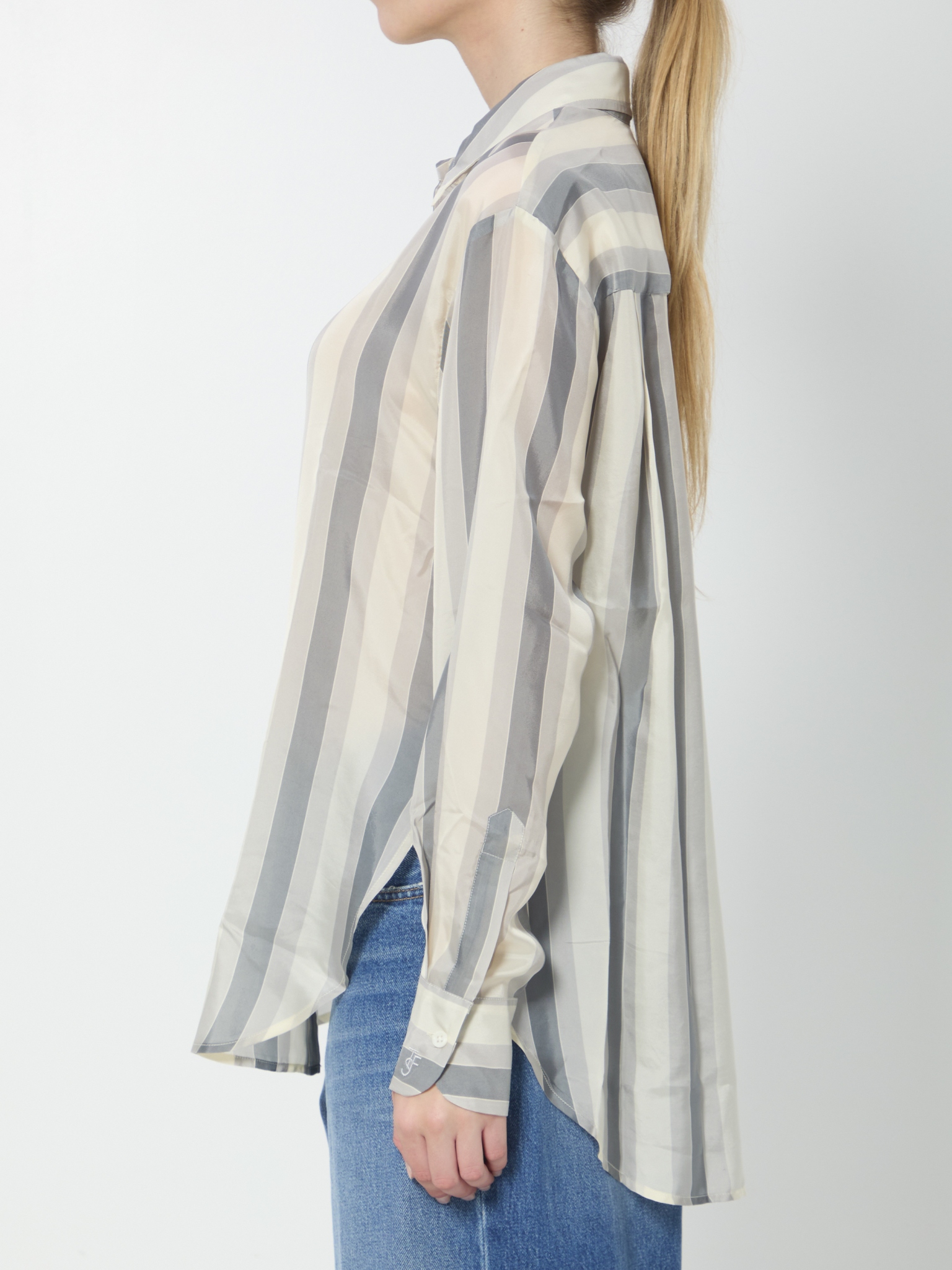[THE FRANKIE SHOP] Shirts Long Sleeve SS26 CHFS213838620102__WG