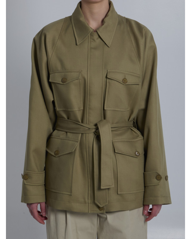 [THE FRANKIE SHOP] Casual Jacket SS26 JAFS22031430__SAGE