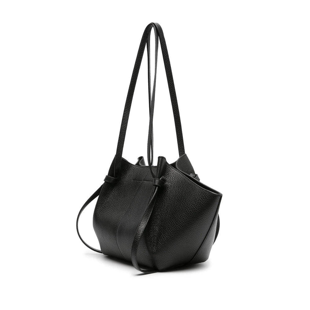 [YUZEFI] Shoulder bag FW26 MOCHI LEATHER BLACK