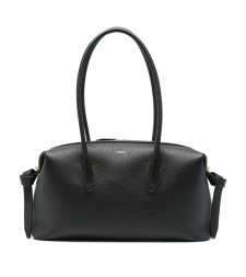 [YUZEFI] Shoulder bag FW26 BRIOCHE DUFFLE LEATHER BLACK