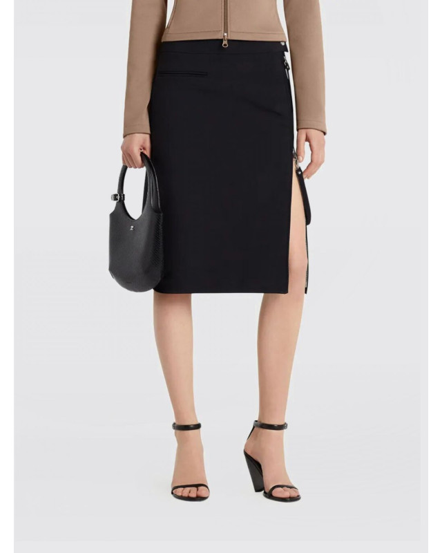 [Courreges] Midi skirt FW25 325CJU278WO0143 9999