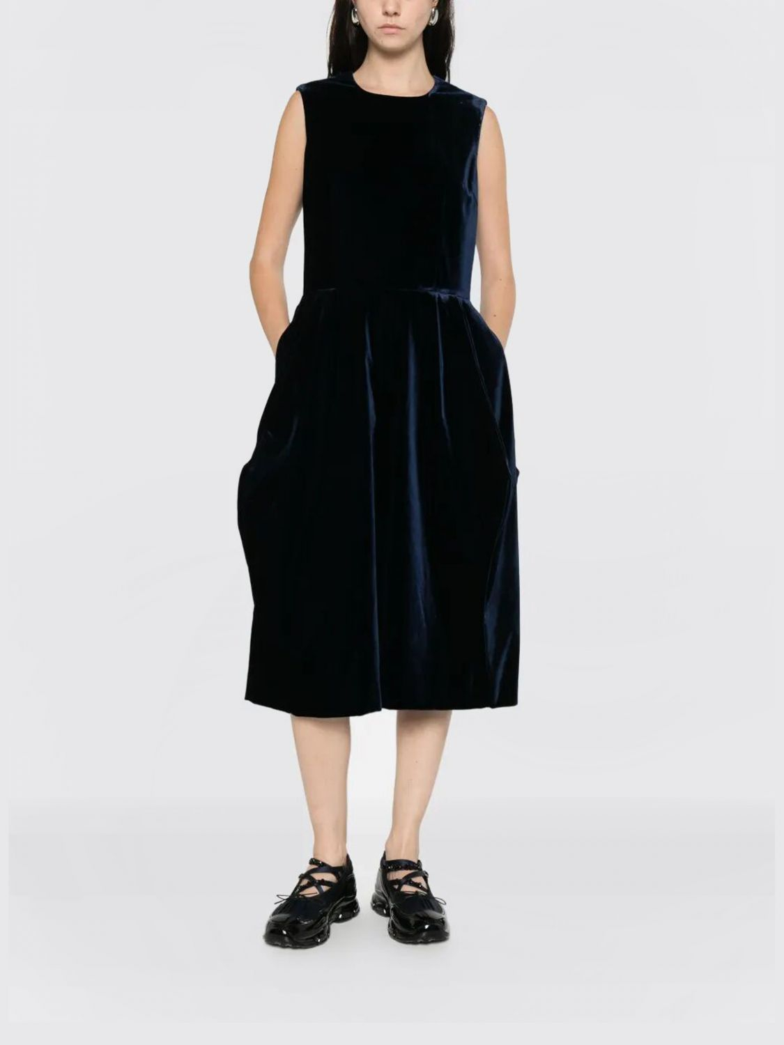 [Comme des Garcons] Sleeveless dress FW25 GPU001 0512
