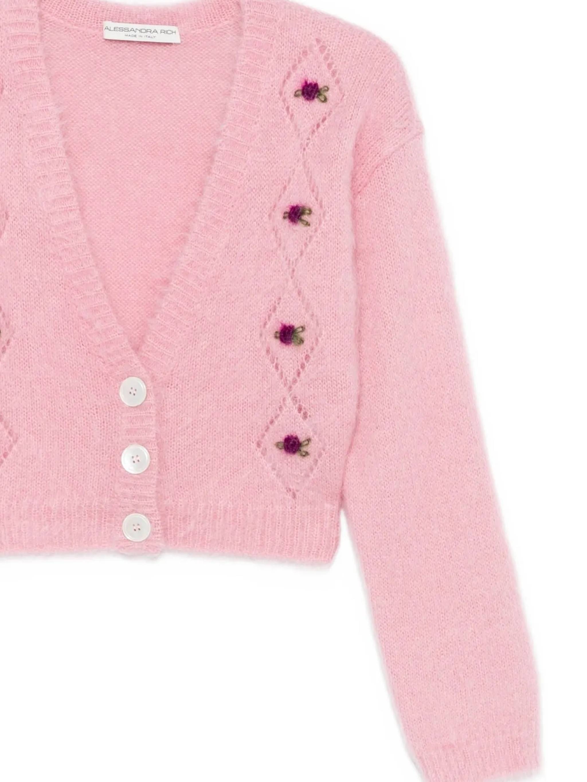 [Alessandra Rich] Cardigan FW25 FABX4183K46039122