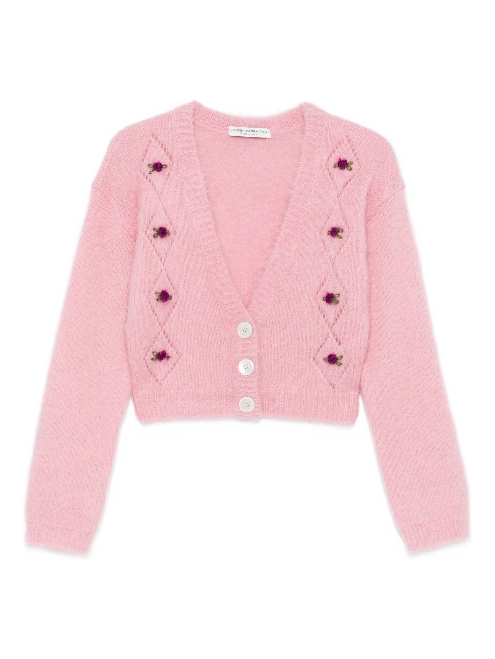 [Alessandra Rich] Cardigan FW25 FABX4183K46039122