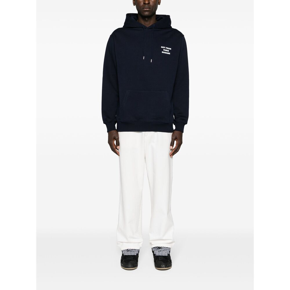 [DROLE DE MONSIEUR] Hoodie FW26 PERM-HO162 CO127 NAVY