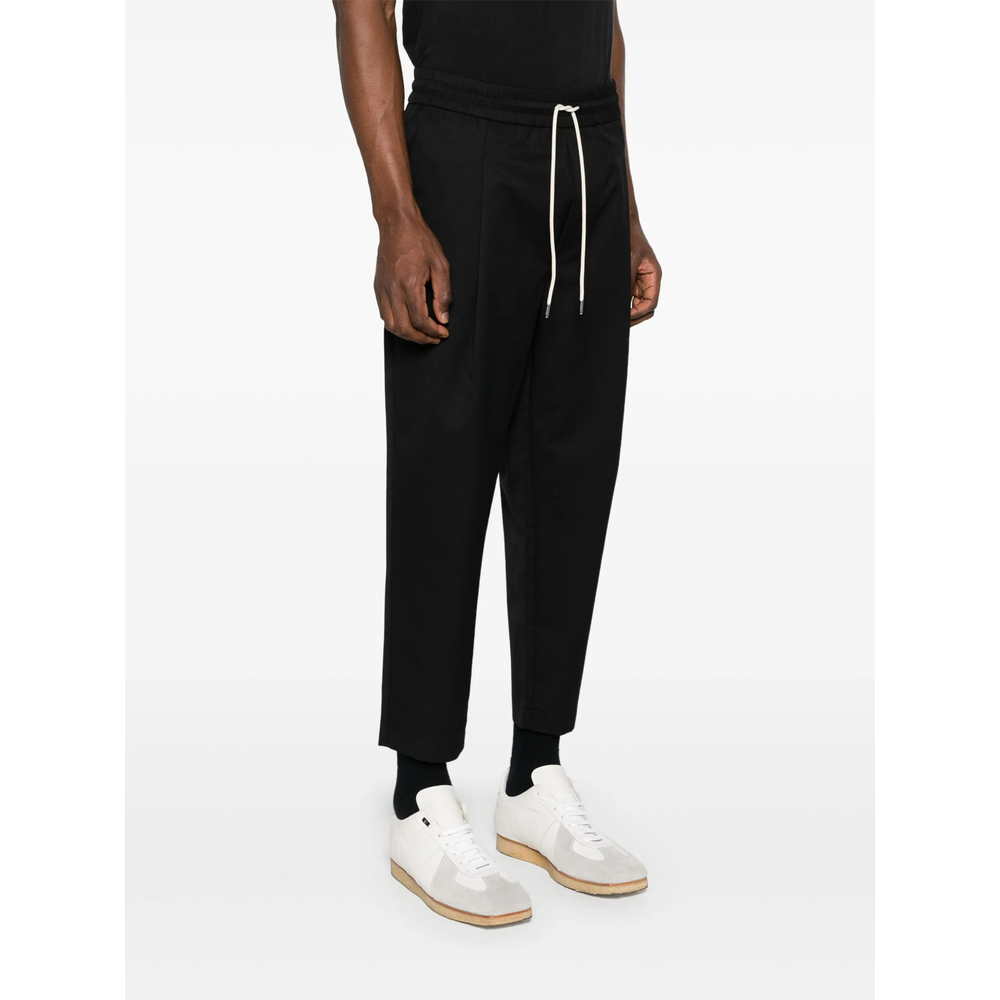 [DROLE DE MONSIEUR] Jogger pants FW26 PERM-BP167 PL127 BLACK