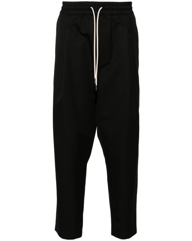 [DROLE DE MONSIEUR] Jogger pants FW26 PERM-BP167 PL127 BLACK