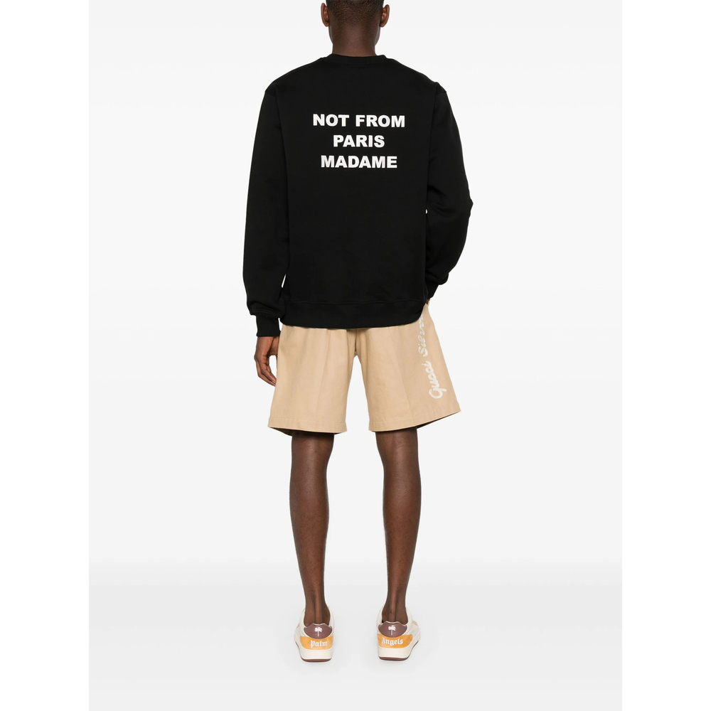 [DROLE DE MONSIEUR] Sweatshirt FW26 PERM-SW149 CO127 BLACK