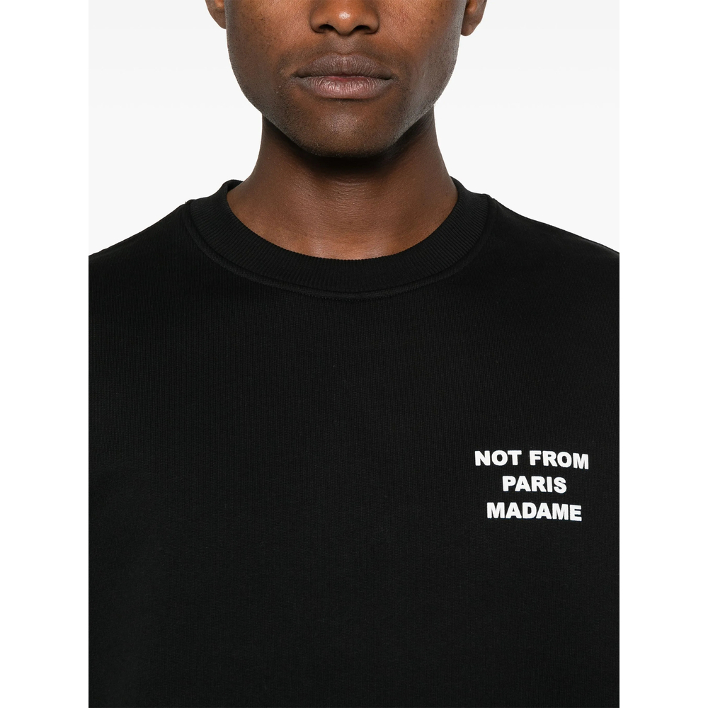 [DROLE DE MONSIEUR] Sweatshirt FW26 PERM-SW149 CO127 BLACK