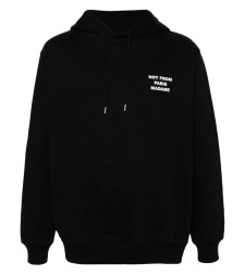 [DROLE DE MONSIEUR] Hoodie FW26 PERM-HO162 CO127 BLACK