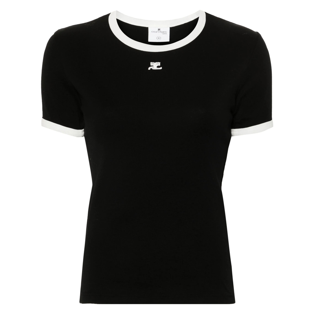 [Courreges] T-shirts Short Sleeve FW26 VESJTS017JS 0070 9901