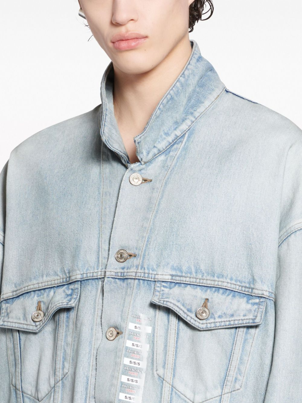 [Balenciaga] Denim jacket SS24 767947TDW144016