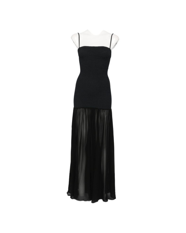 [Hunza G] Beach Cover Up SS26 D-HYBRIDCRGBLACK