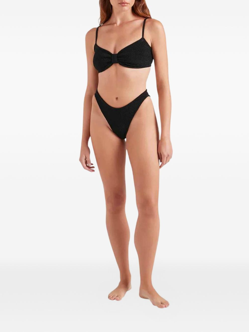 [Hunza G] Bikini SS26 B-ALICIACRBLACK