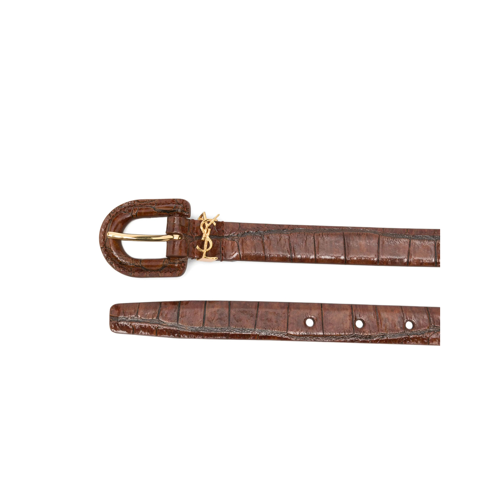 [Saint Laurent] Belt SS26 848841 AAF9L 9345