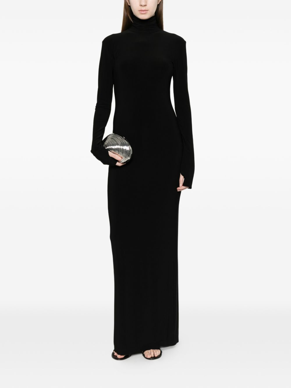 [Norma Kamali] Long sleeve dress SS26 KK4253PLT11001