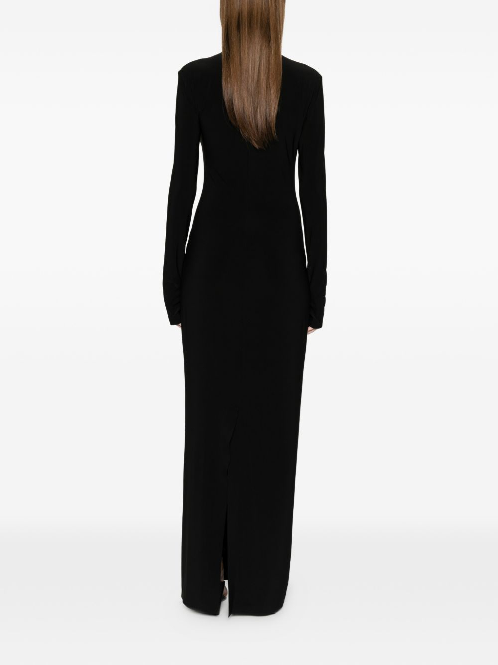 [Norma Kamali] Long sleeve dress SS26 KK4253PLT11001