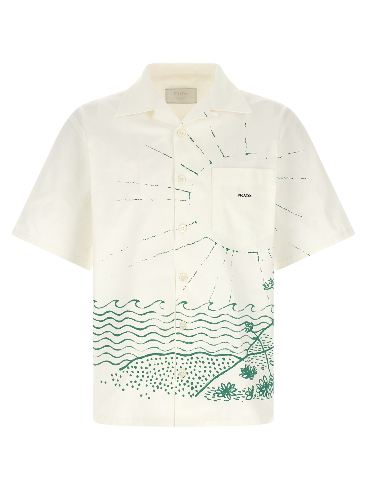[Prada] Shirts Short Sleeve SS26 UCS414SUMO184HF0089