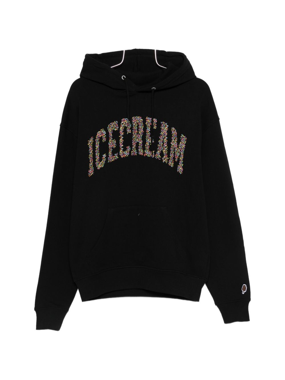 [ICECREAM] Hoodie SS26 IC26130BLACK