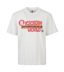 [ICECREAM] T-shirts Short Sleeve FW25 IC25351OFFWHITE