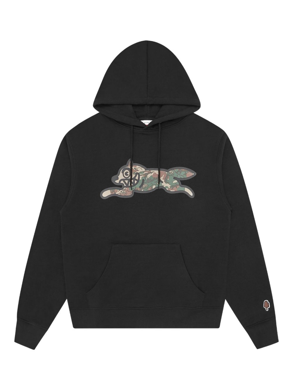 [ICECREAM] Hoodie FW25 IC25381BLACK